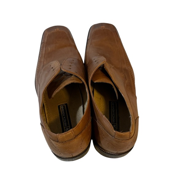 Stacy Adam’s men’s brown leather oxfords size 12 - Picture 4 of 5